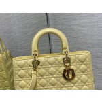 DIOR Lady's latest flip sheepskin seven compartments